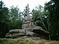Vysoký kámen u Kunžaku - nejvyšší vrchol České Kanady